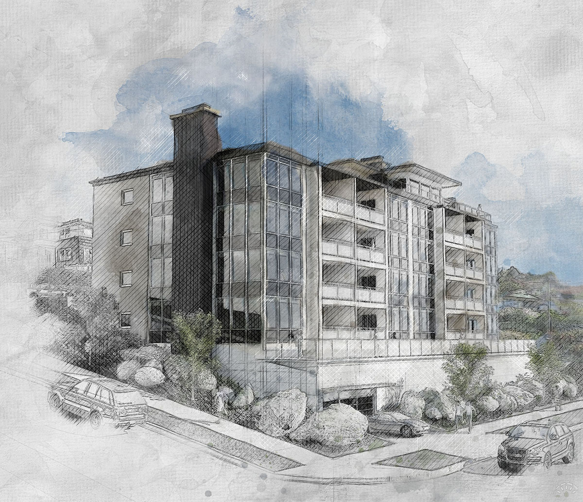 Gallery 01 highland house condo sketch 01